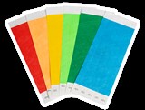 WRISTBAND TYVEK YELLOW PLAIN 19MM PK100