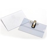 RAZORLINE PIN AND CLIP NAME BADGE BOX 50 REXEL ALTERNATIVE