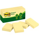 Bulk 3M 653Rp PostIt Note Recycled 100 Sheets 349Mm X 476Mm Canary Yellow