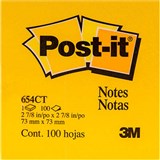 Bulk 3M 654Ct PostIt Notes 76X76Mm Neon Citrus