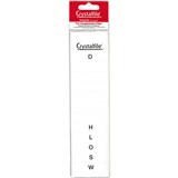 CRYSTALFILE INDICATOR TAB INSERTS AZ WHITE PACK 52