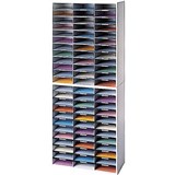 FELLOWES BANKERS BOX LITERATURE SORTER 72 COMPARTMENTS GREY
