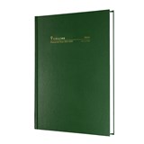 COLLINS 18M4P40 FINANCIAL YEAR DIARY DAY TO PAGE A5 GREEN
