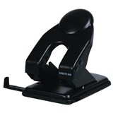 ESSELTE 2 HOLE PUNCH 40 SHEET CAPACITY BLACK