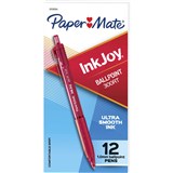 PAPERMATE INKJOY 300 RETRACTABLE BALLPOINT PEN 10MM RED BOX 12