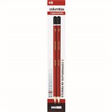COLUMBIA COPPERPLATE HEXAGONAL PENCIL 4B PACK 2