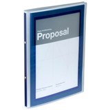 AVERY 15766 BINDER PRESENTATION FLEXIVIEW 2 RING 127MM A4 NAVY