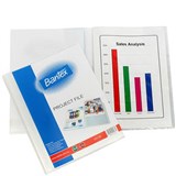 BANTEX PROJECT FILE 20 POCKET A4 CLEARWHITE