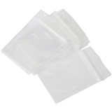 MARBIG PRESS SEAL BAG 50 MICRON 330 X 330MM CLEAR PACK 100