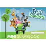 WRITER BEST BUDDIES MINI SCRAPBOOK 100GSM 64 PAGE 165 X 245MM