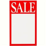 QUIKSTIK DISPLAY TICKETS SALE PORTRAIT PACK 10