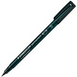 STAEDTLER 313 LUMOCOLOR PERMANENT MARKER BULLET SUPERFINE 04MM BLACK