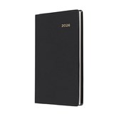 COLLINS BELMONT POCKET 357V99 DIARY WEEK TO VIEW A7 BLACK