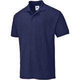 PORTWEST B210 NAPLES MENS POLO SHIRT NAVY XL