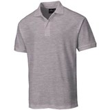 PORTWEST B210 NAPLES MENS POLO SHIRT HEATHER GREY S