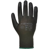 PORTWEST A120 PU PALM GLOVE BLACK XL