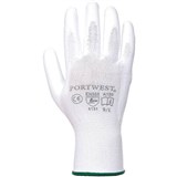 PORTWEST A120 PU PALM GLOVE WHITE XL