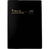 COLLINS 36M7V99 FINANCIAL YEAR DIARY WEEK TO VIEW A6 BLACK