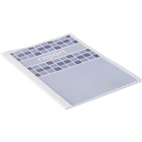 GOLD SOVEREIGN THERMAL BINDING COVER 15MM A4 WHITE BACK  CLEAR FRONT BOX 100