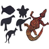 ZART SCRATCH AUSTRALIAN ANIMALS 5 DESIGNS PACK 30