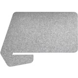 SANA ACOUSTIC DESK DIVIDER SLIDER 796 X 564 X 24MM MOONLIGHT PACK 4