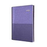 COLLINS VANESSA 145V55 DIARY DAY TO PAGE A4 LILAC