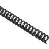 GOLD SOVEREIGN PLASTIC SPIRAL BINDING COIL 401 PITCH A4 10MM BLACK BOX 100