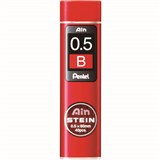 PENTEL C275 AIN STEIN MECHANICAL PENCIL LEAD REFILL 05MM B RED TUBE 40