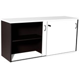 RAPID WORKER SLIDING DOOR CREDENZA 1200 X 450MM WHITEIRONSTONE