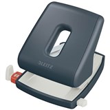 LEITZ COSY PUNCH 2 HOLE 30 SHEET VELVET GREY