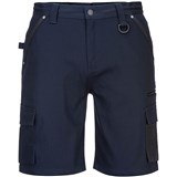 PORTWEST SLIM FIT STRETCH SHORTS NAVY 97
