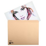 QUILL KRAFT FOLIO WITH FLAP A3