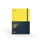 JUMBLE AND CO METHOD AND MAGIC UNDATED DIARY WEEK TO VIEW A5 YELLOW