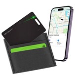 KEYSMART SMARTCARD RECHARGEABLE THIN WALLET TRACKER CARD BLACK
