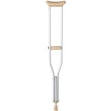 LIVINGSTONE ADJUSTABLE ALUMINIUM UNDERARM CRUTCHES MEDIUM 114134CM PACK 16