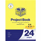 SPIRAX 225 PROJECT BOOK 14MM DOTTED THIRDS 24 PAGES 335 X 240MM