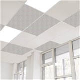SANA DROP ACOUSTIC PET IN CEILING TILE 1195 X 595 X 12MM MUSHROOM PACK 8