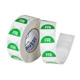 AVERY 937408 ROUND REMOVABLE DAY LABEL FRIDAY 24MM GREEN BOX 1000