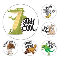 Merit Stickers  Stamps