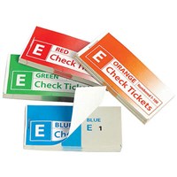 Check Tickets  Raffle Books